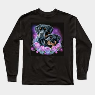 Rosey Rottweilers Long Sleeve T-Shirt